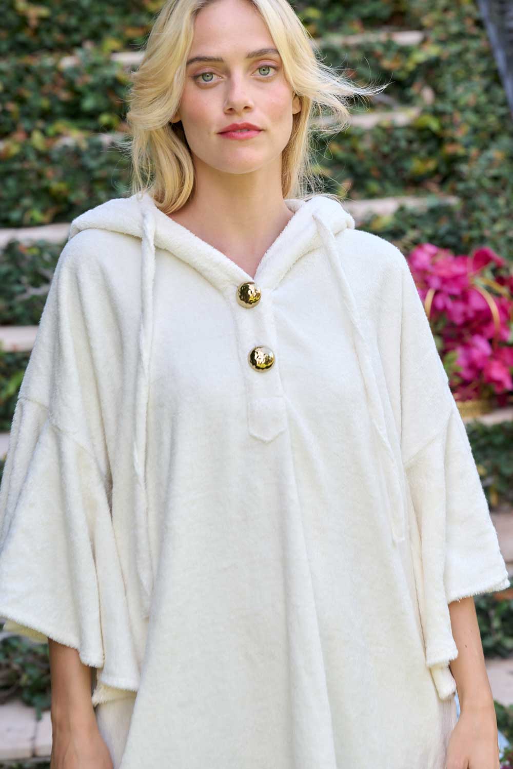 American Riviera Collection - The Gold Goddess Short Kaftan
