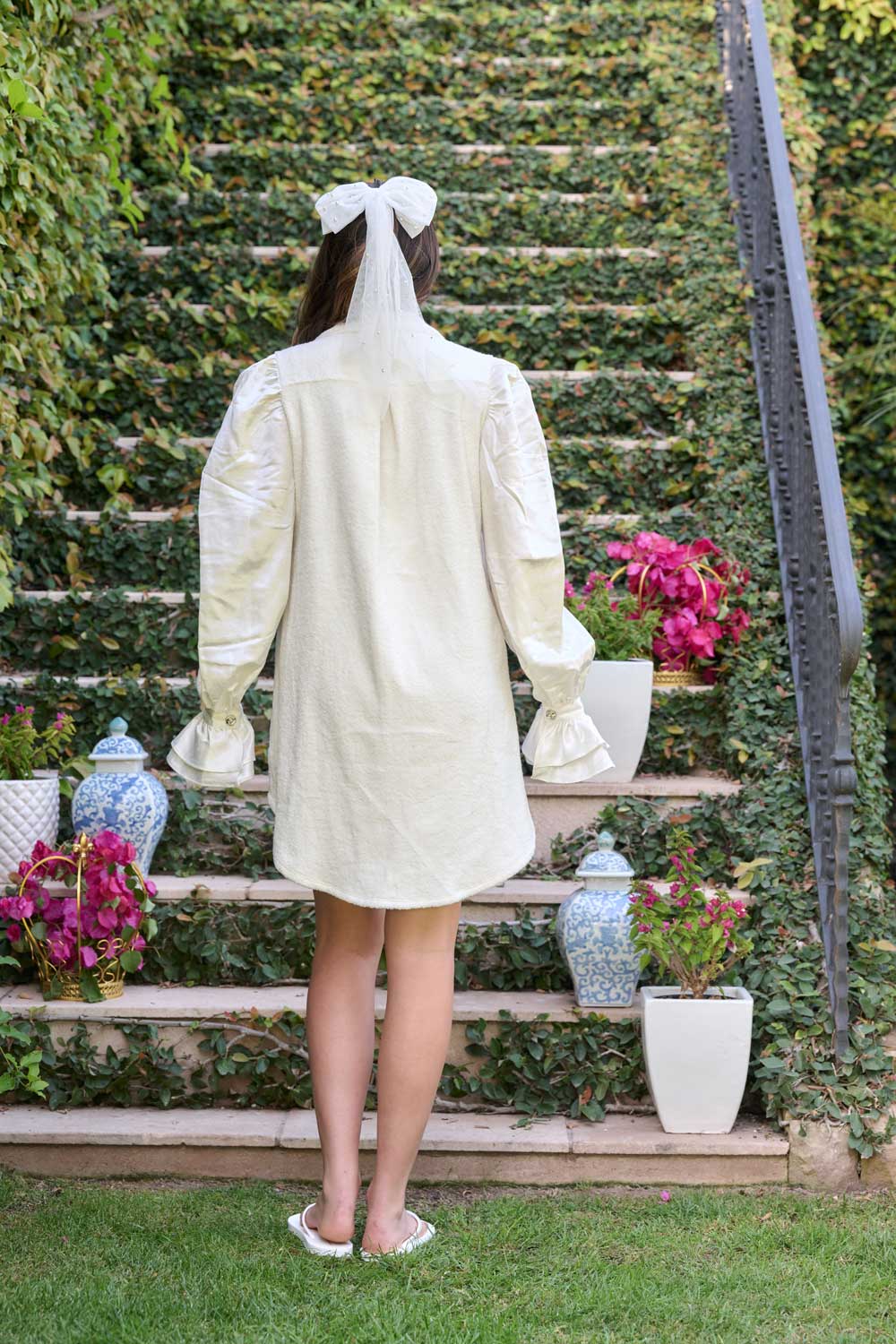 American Riviera Collection - The Silver Rose Shirt Dress