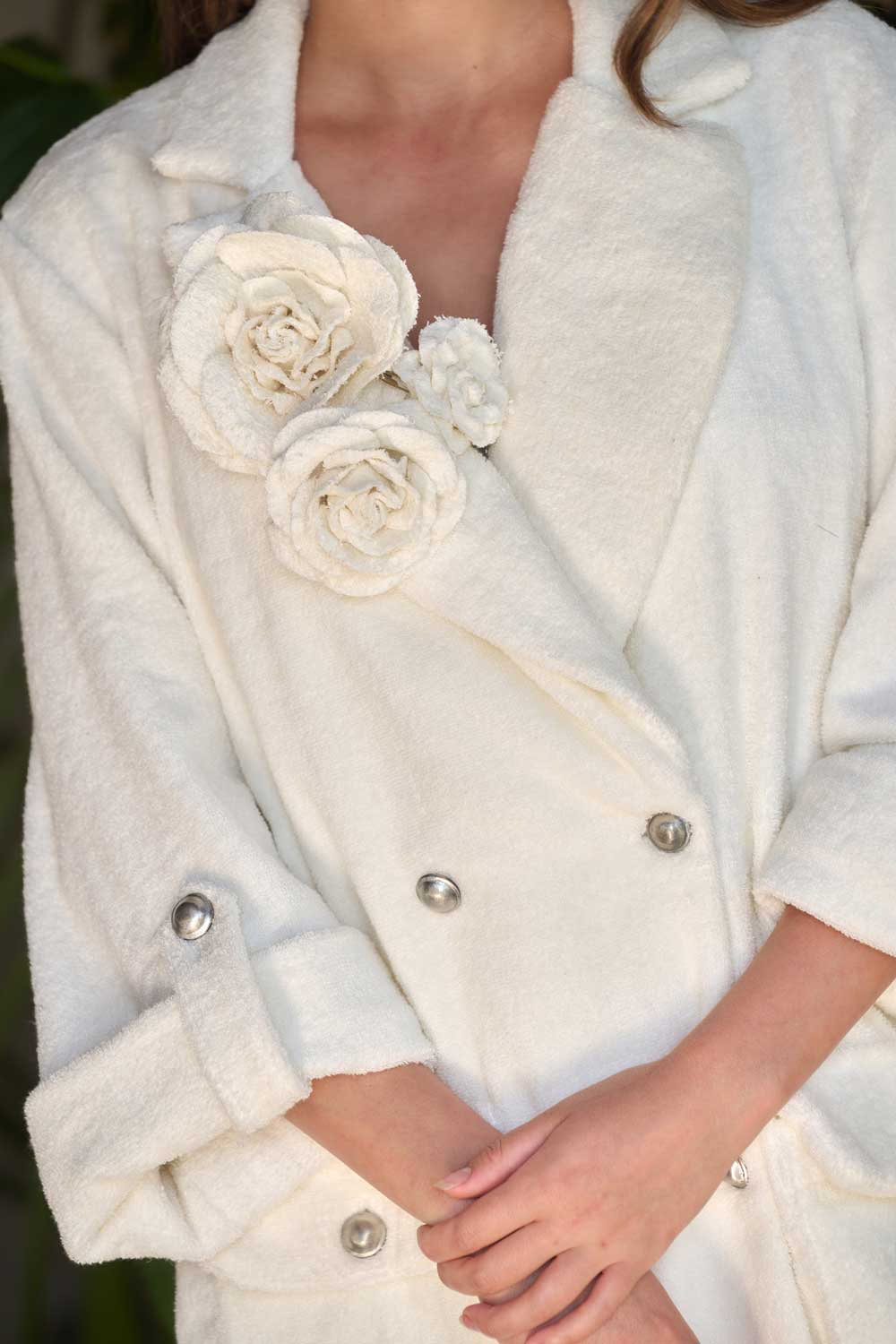 American Riviera Collection - The Pewter Rose Blazer Dress