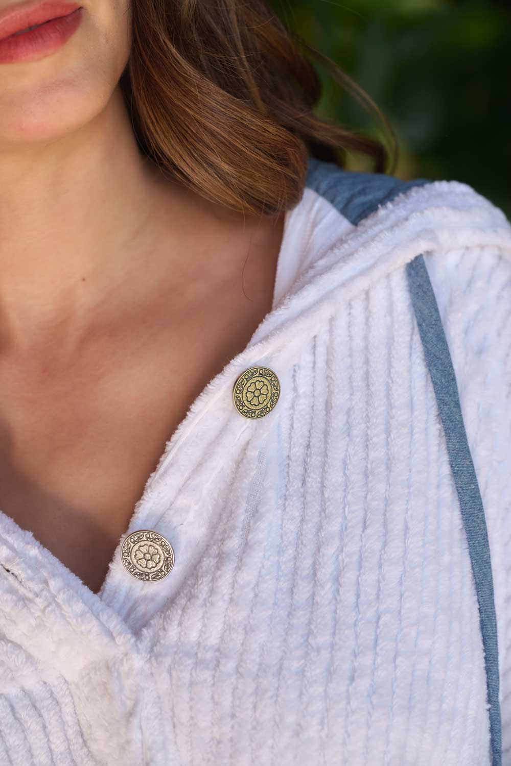 American Riviera Collection - The Mesa Denim Short Kaftan