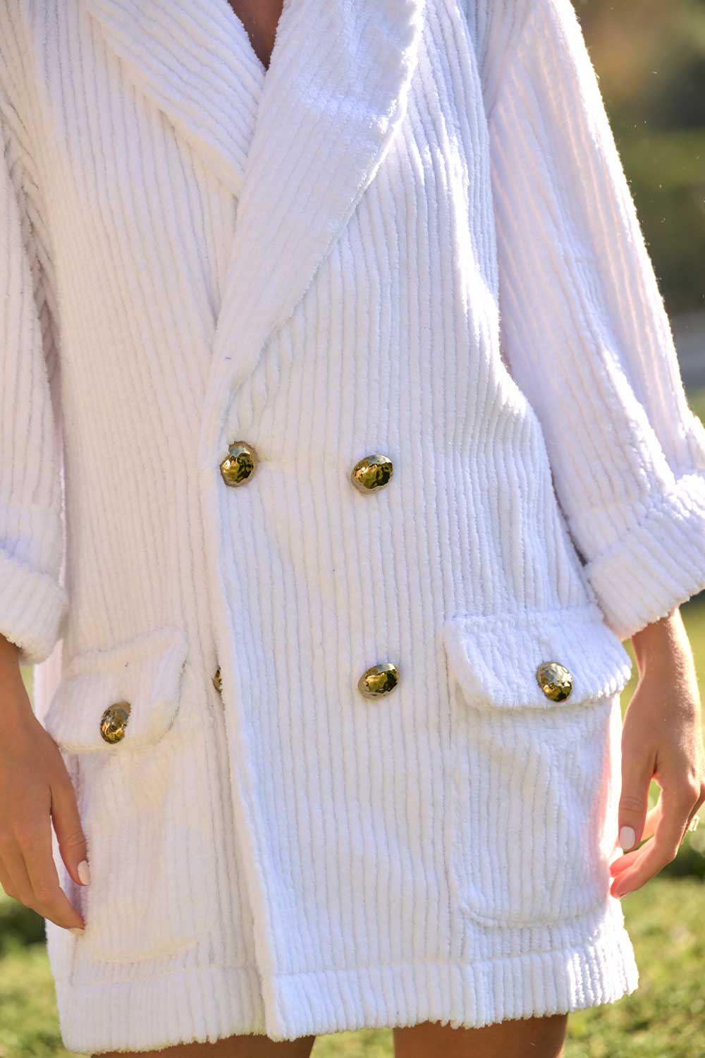 American Riviera Collection - The Padaro Gold Blazer Dress