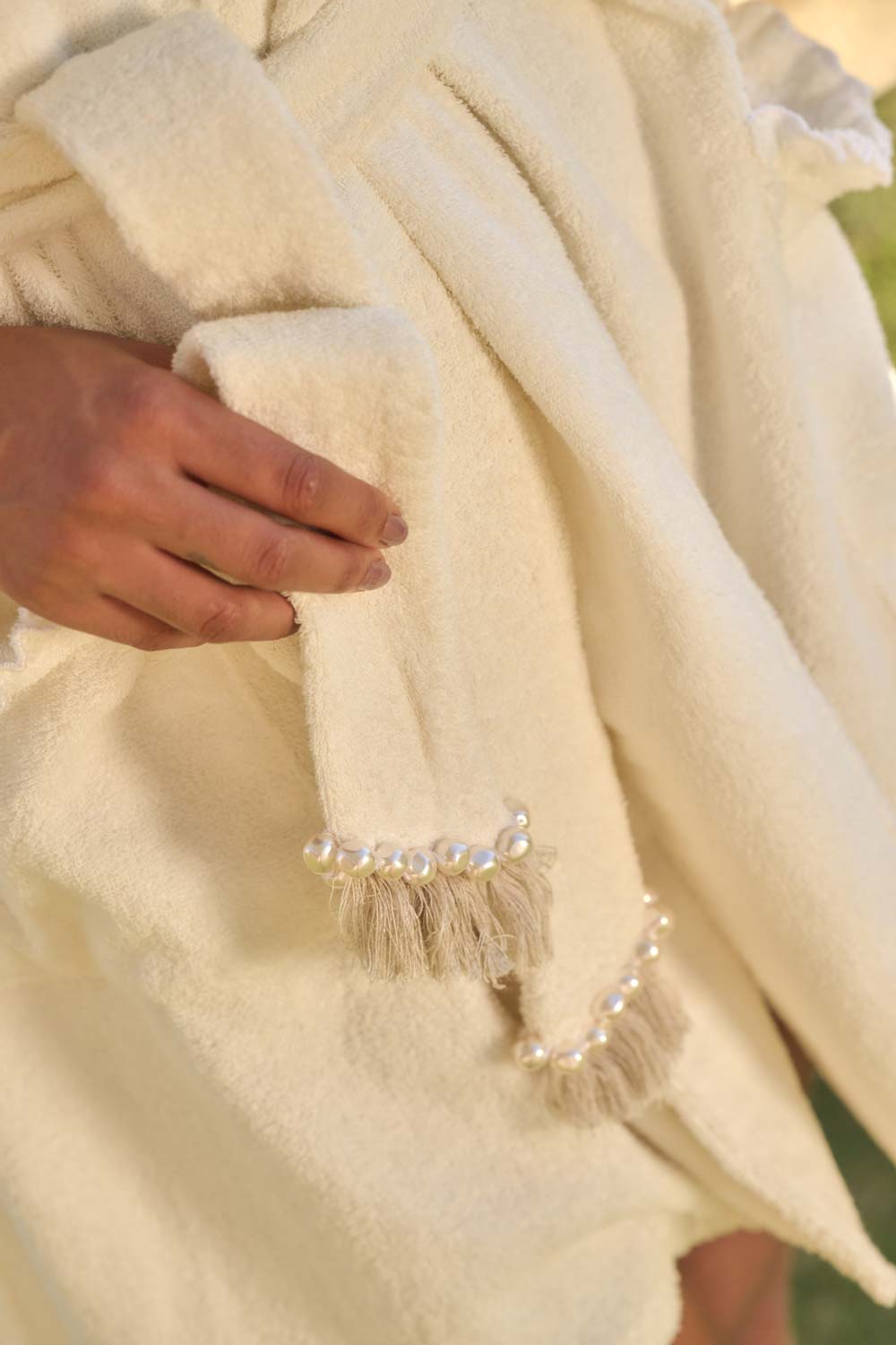 American Riviera Collection - The Upcycled Sea Stripe Robe