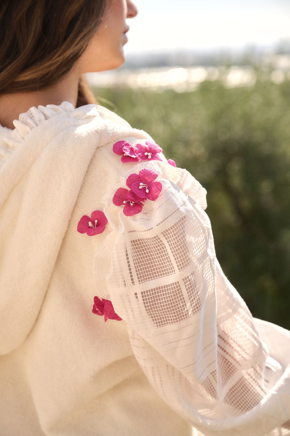 American Riviera Collection - The Bougainvillea High-Low Kaftan