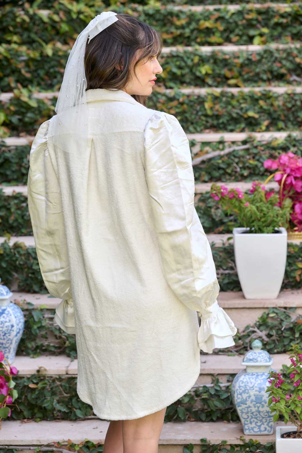 American Riviera Collection - The Silver Rose Shirt Dress