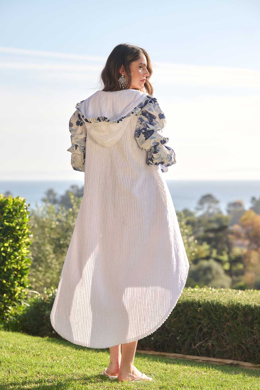 American Riviera Collection - The Rose Garden High-Low Kaftan