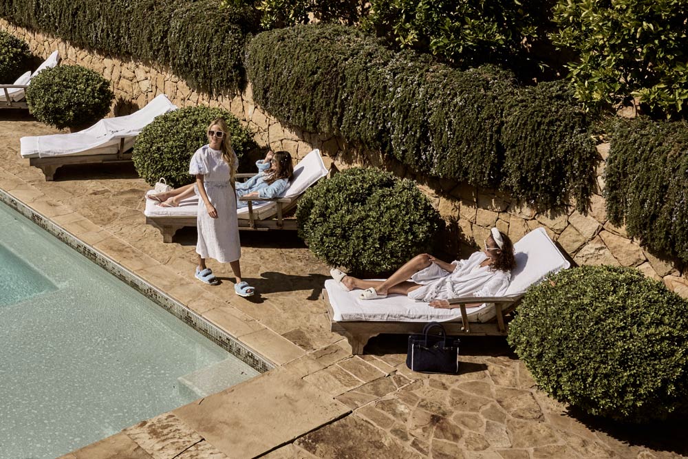 Girls by the Pool